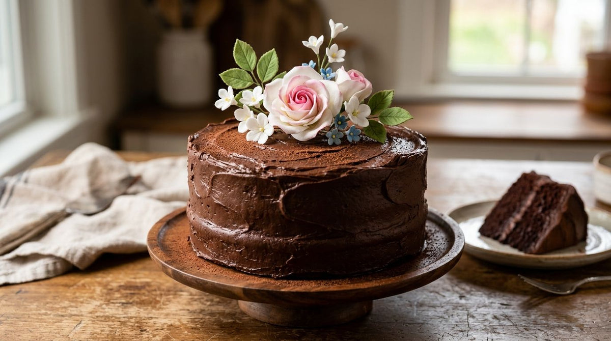 Do edible cake toppers work on chocolate cake?