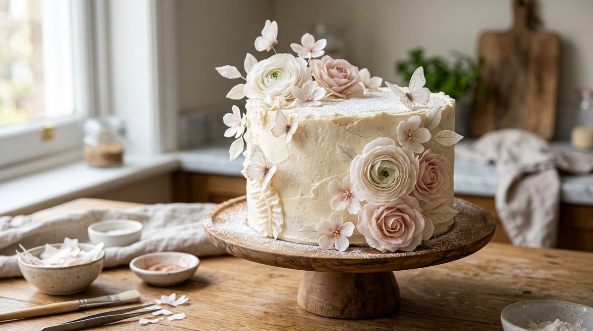 How long do wafer paper decorations last before they go soggy?