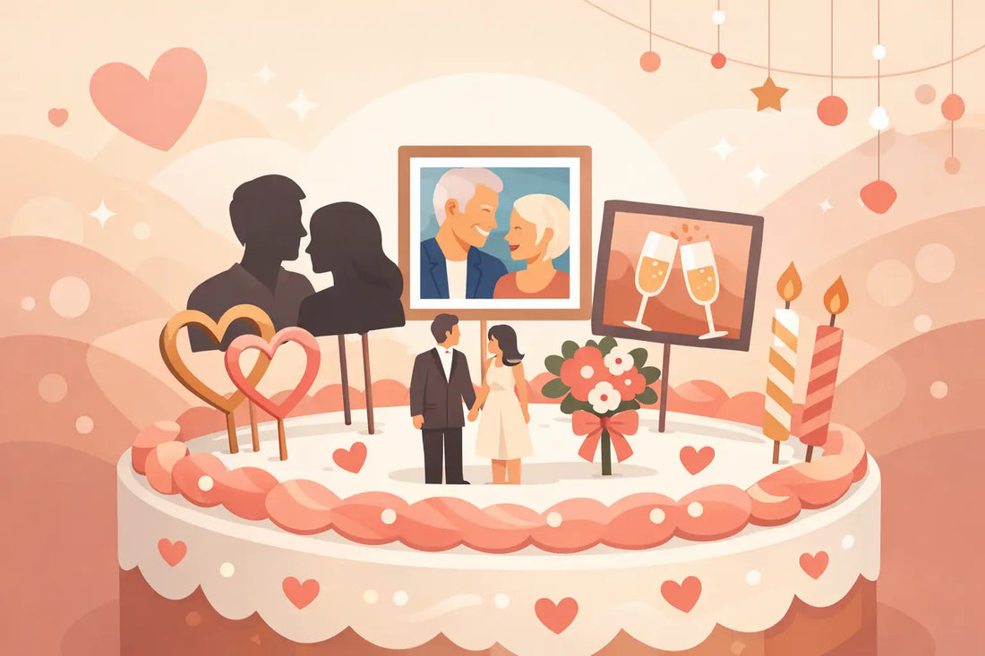 Anniversary Photo Cake Topper Ideas That Feel Personal