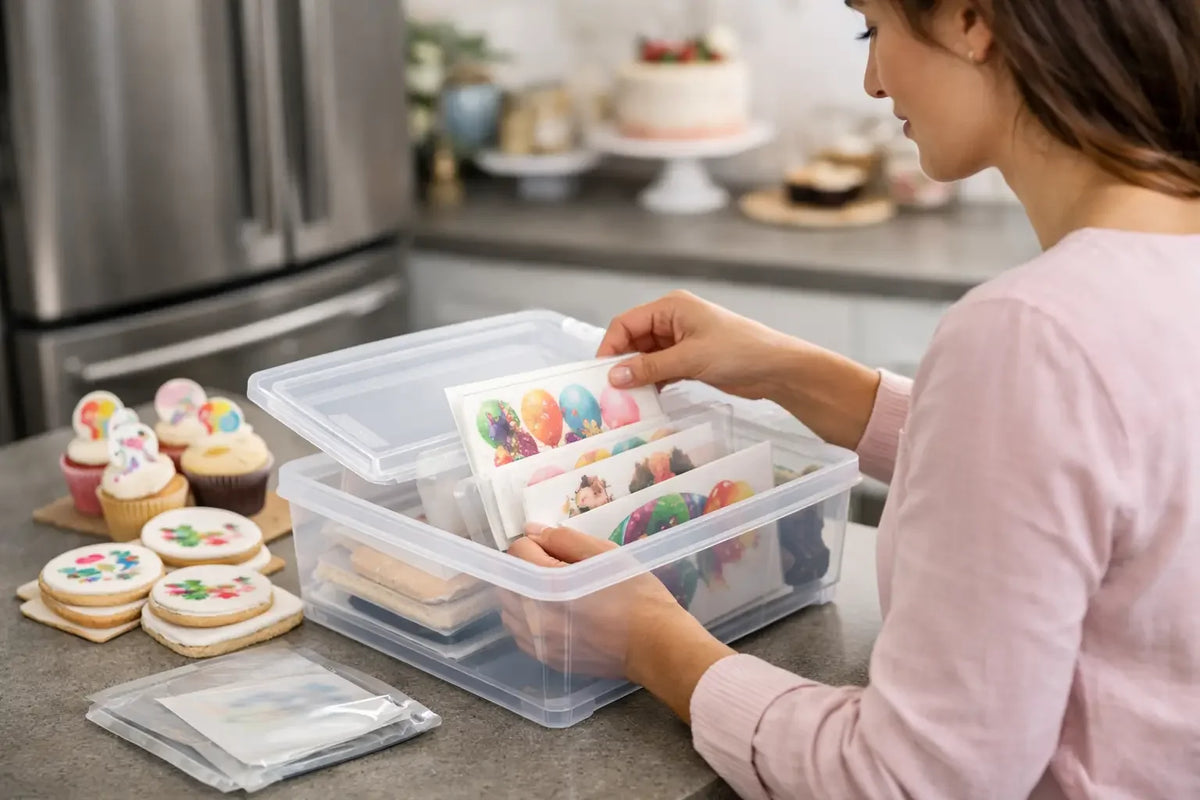 How to Store Edible Prints for Perfect Parties