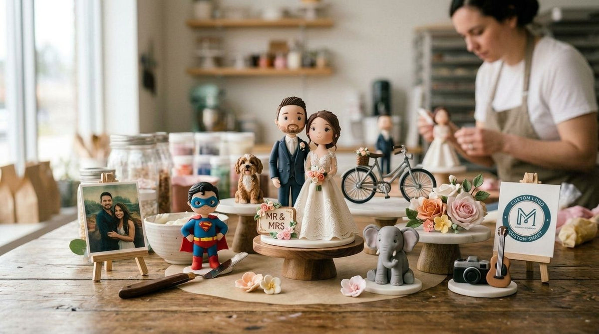 Can you return or exchange custom edible cake toppers?