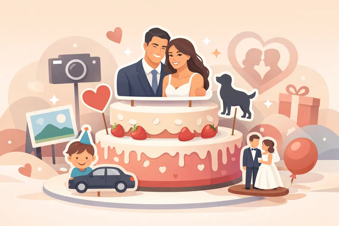 Custom Photo Cake Topper Ideas That Feel Personal