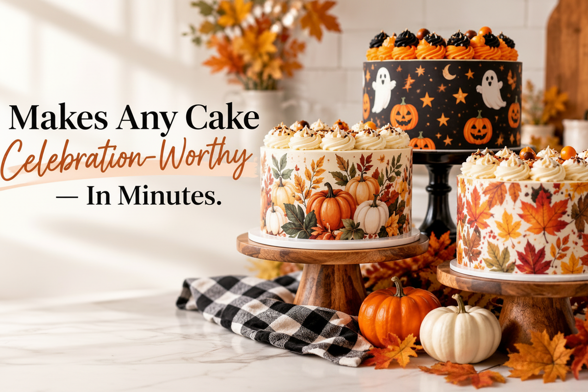 Makes Any Cake - Text Visible