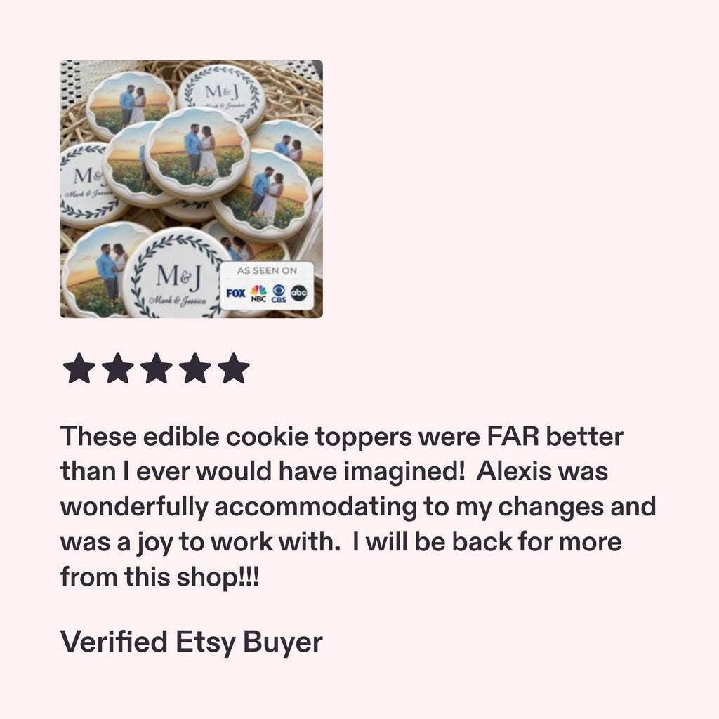 Edible Happy Fall cupcake topper with pumpkin design, made of wafer paper for Thanksgiving autumn cookie decorations.