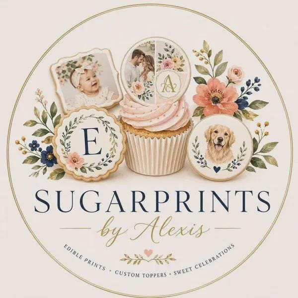 Set of 5 edible wafer paper drink toppers for weddings and parties, featuring custom designs for cocktail and event decor.